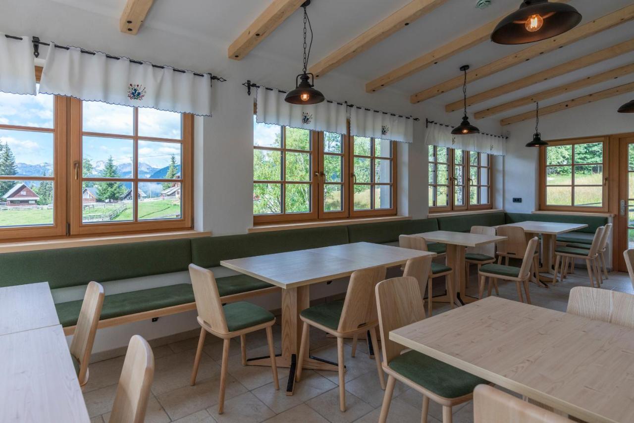 Hotel Planinska Koca Na Uskovnici Srednja Vas v Bohinju Esterno foto