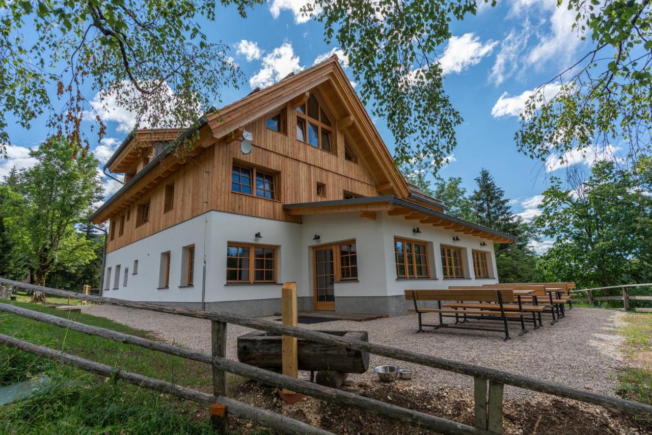 Hotel Planinska Koca Na Uskovnici Srednja Vas v Bohinju Esterno foto